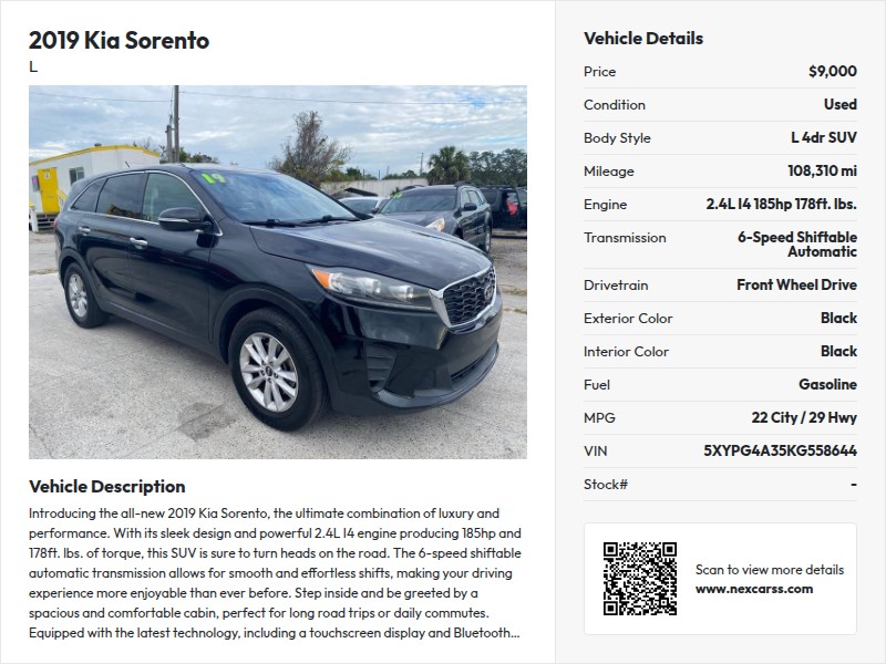 2019 Kia Sorento L - Photo 14